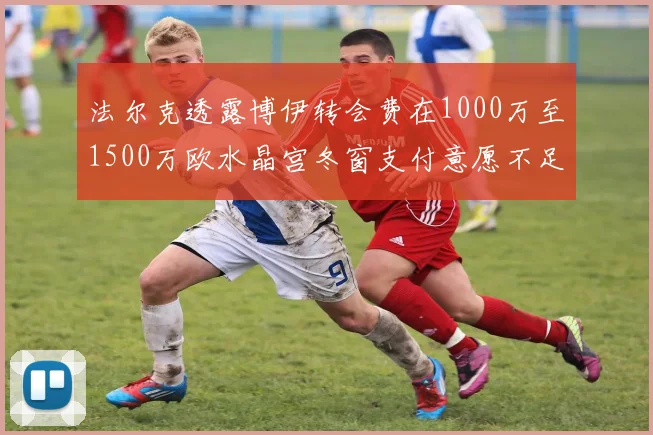 法尔克透露博伊转会费在1000万至1500万欧水晶宫冬窗支付意愿不足