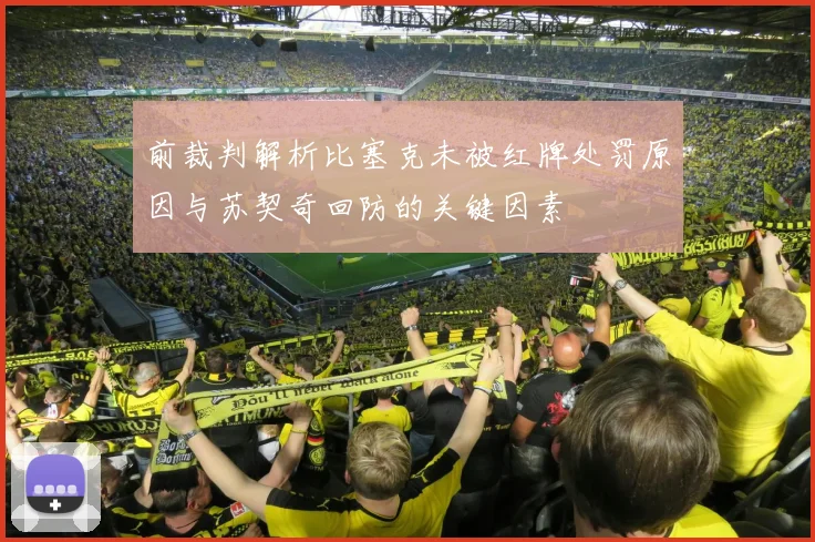 前裁判解析比塞克未被红牌处罚原因与苏契奇回防的关键因素
