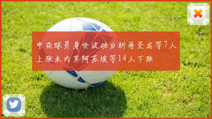 申花球员身价波动分析蒋圣龙等7人上涨米内罗阿苏埃等14人下跌